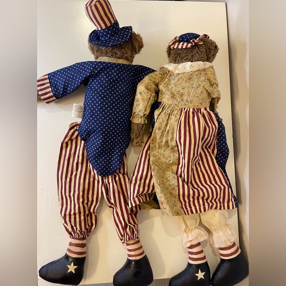 Lillian‎ Vernon Vintage Collection 4th of July Patriotic Bears God Bless America - Picture 5 of 9